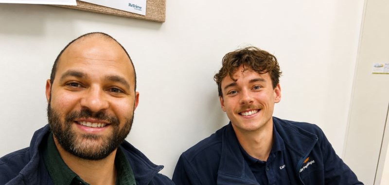 Rehab Insight exercise physiologists Zak Kharoofa and Jordan